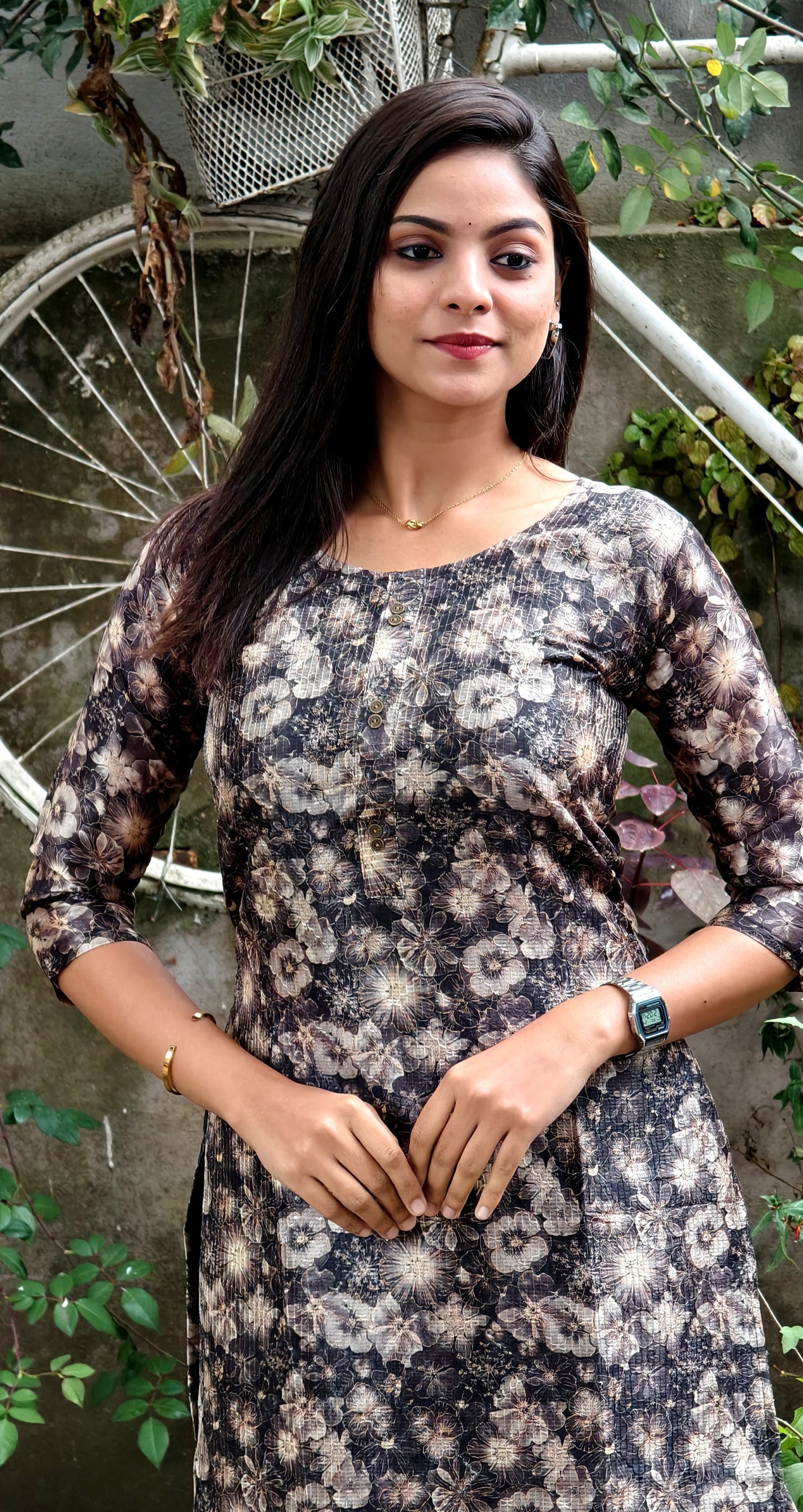 Black Floral