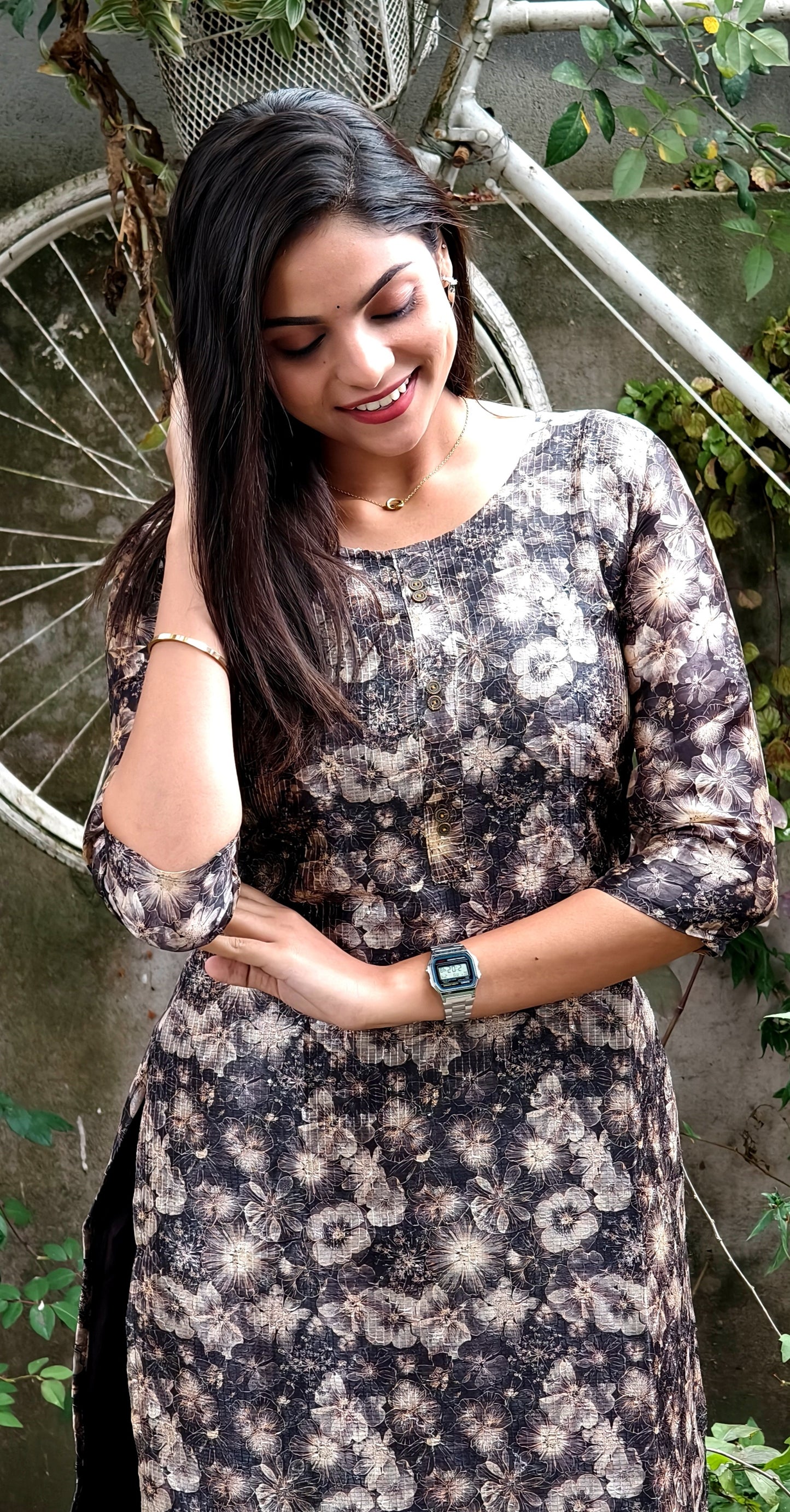 Black Floral
