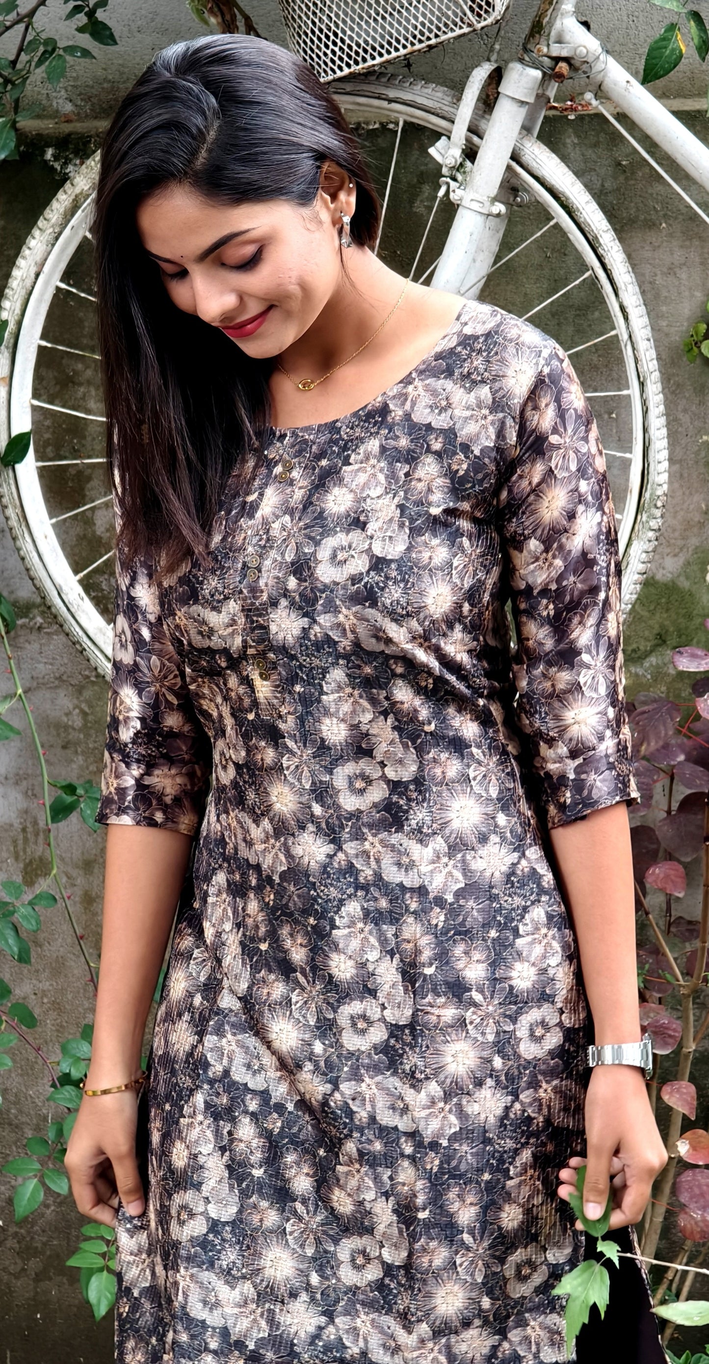 Black Floral