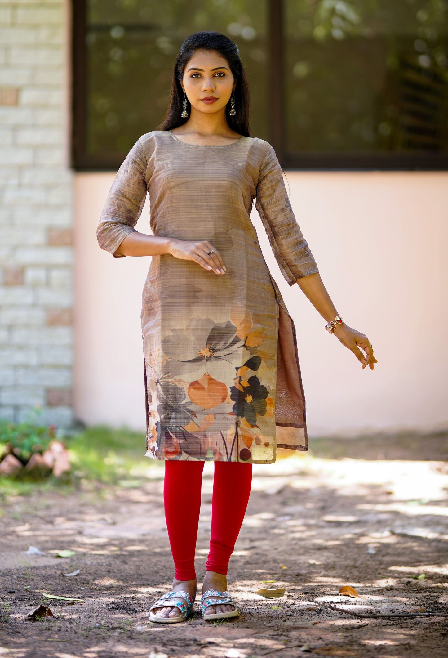 Dreamy Brown Floral