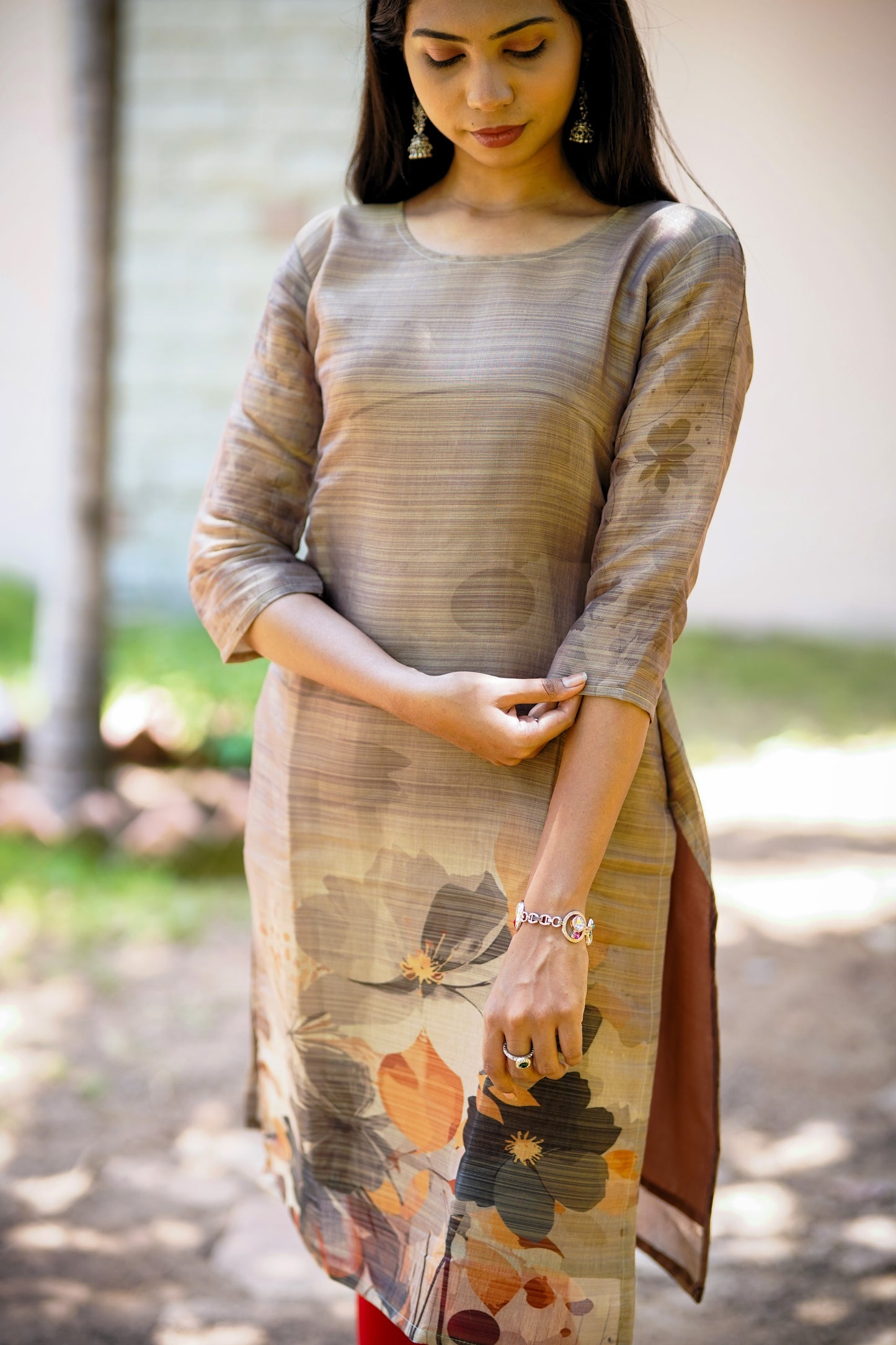 Dreamy Brown Floral