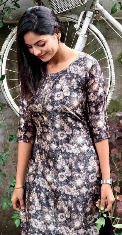 Black Floral