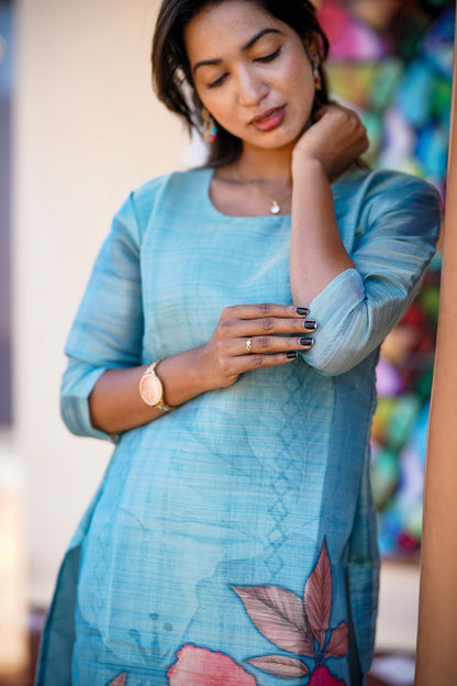 Dreamy Blue Floral