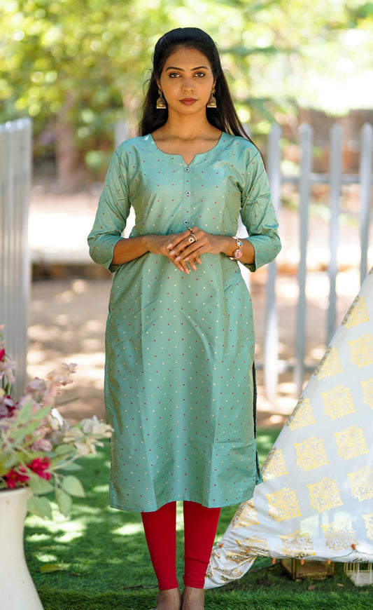 Cosmic Green Kurti