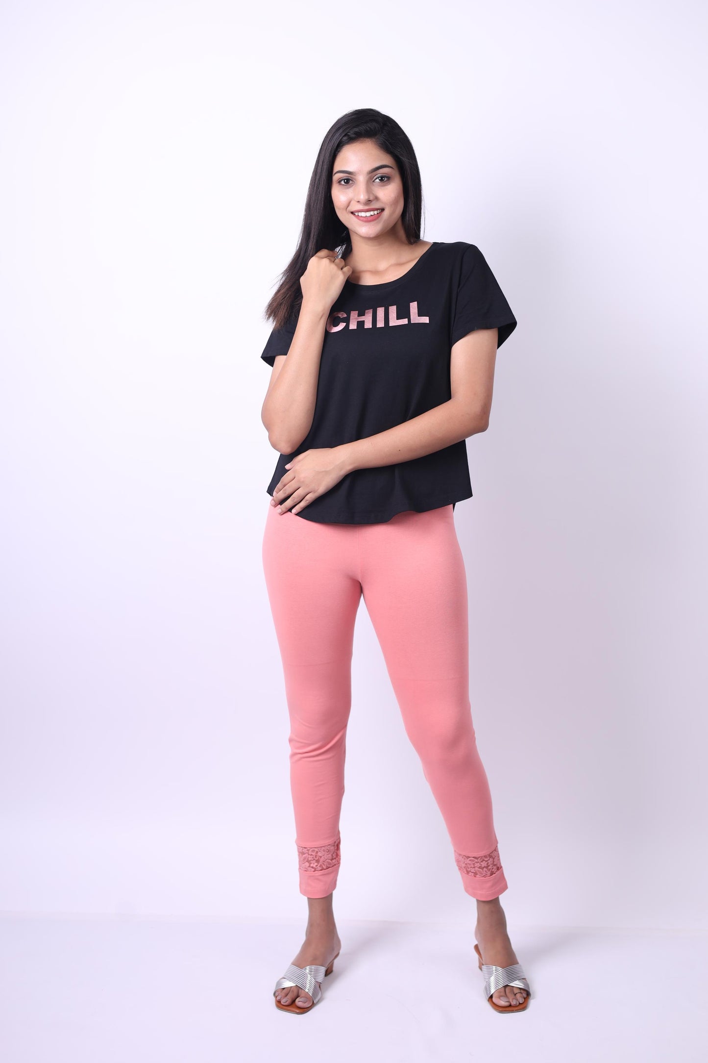 Affordable Angle Length leggings for Women